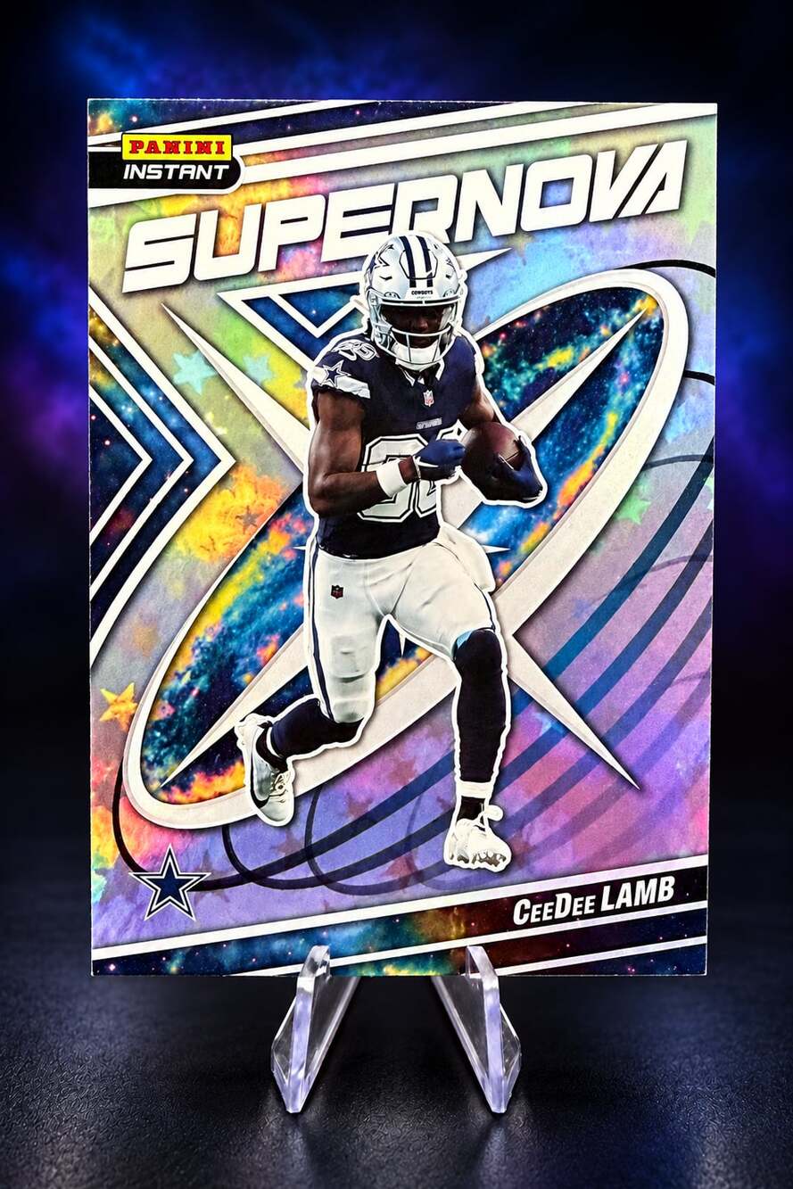 CeeDee Lamb Dallas Cowboys 2023 Panini Supernova NFL Football Card 1 OF 481!!!